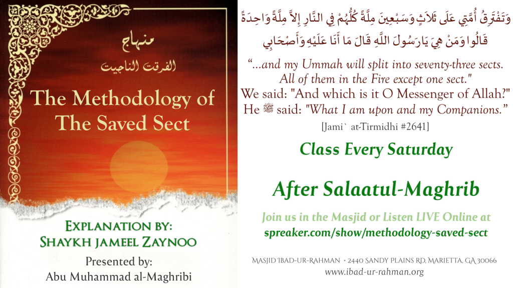 Methodology of the Saved Sect